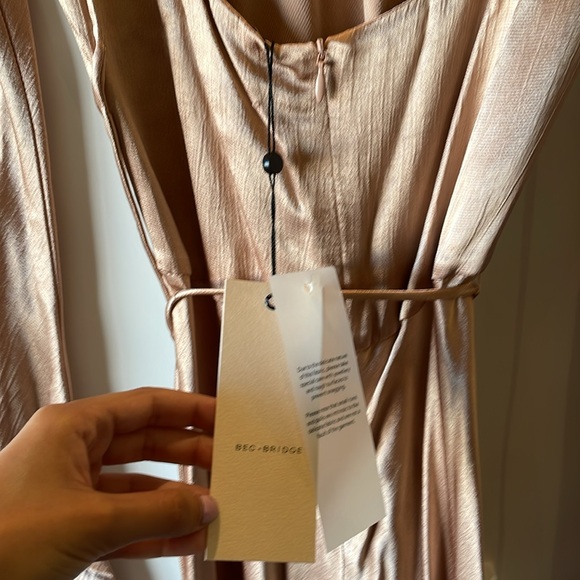 Bec + Bridge moon dance maxi in rose gold - Picture 3 of 3